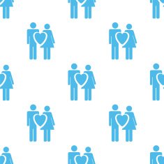 Love seamless pattern N9