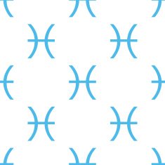 Pisces seamless pattern N3