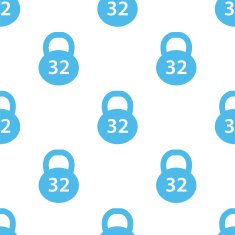 Weight seamless pattern N3