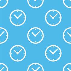 Clock Seamless Pattern N11