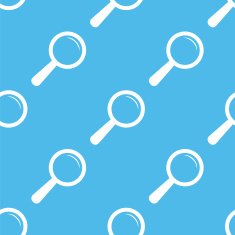 Magnifying glass seamless pattern N2