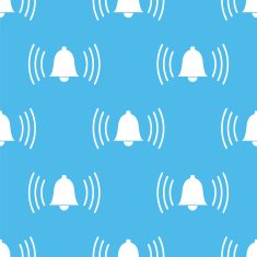 Alarmclock seamless pattern N2