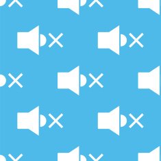 No sound seamless pattern N2