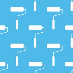 Roller seamless pattern N2