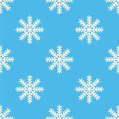 Snowflake seamless pattern N13