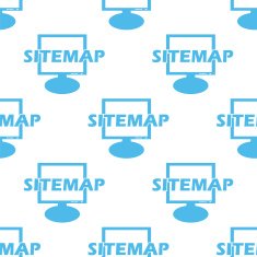 Sitemap seamless pattern N3
