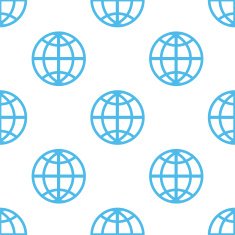 World seamless pattern N3