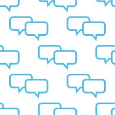 Dialog seamless pattern N2