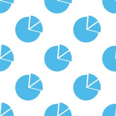Circle chart seamless pattern N4