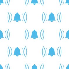 Alarmclock seamless pattern N3