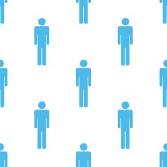 Man seamless pattern N2