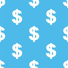 Dollar seamless pattern N3
