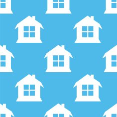 House seamless pattern N5