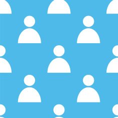 People seamless pattern N4