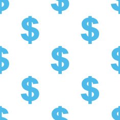 Dollar seamless pattern N4