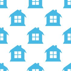 House seamless pattern N6