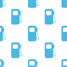 Gas station seamless pattern N3
