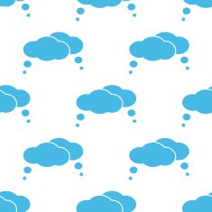 Clouds seamless pattern N13
