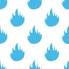 Fire seamless pattern N2