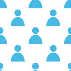 People seamless pattern N5