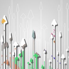 Arrow design background N6