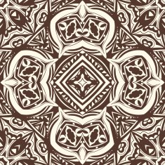 Contrast Ethnic Repeatable Ornament