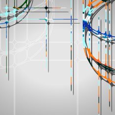 Abstract circles background N20