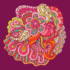 hand drawn pattern N31