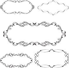 Baroque nice frame set