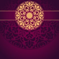 Floral Indian pattern N10
