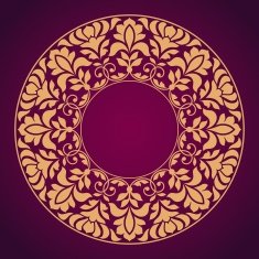 Floral Indian pattern N12