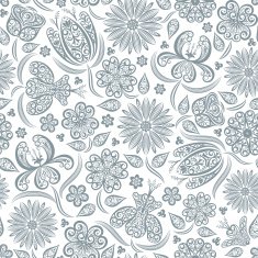 Seamless Floral Pattern N1246