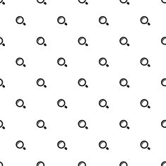 Vector seamless pattern magnifying glass