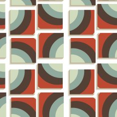 Seamless Abstract Background maid of colorful squares