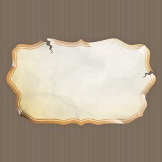 Old Paper frame EPS 10 N3