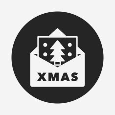Christmas card icon N9