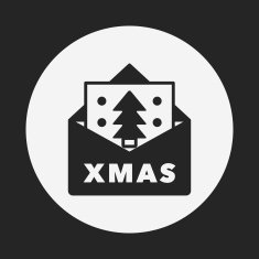 Christmas card icon N11