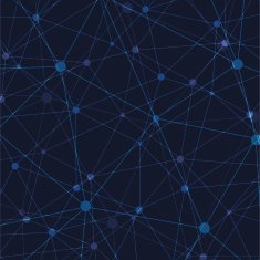 Vector modern abstract polygonal space background