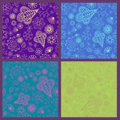 Set of seamless patterns N39