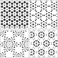 Primitive simple retro seamless pattern with lines N6