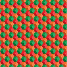Background of colored cubes vector illustration N2