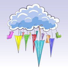 Cloud and umbrellas N2