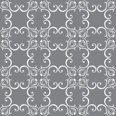 Seamless wallpapers in the style of Baroque Can be used N22