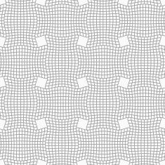 Slim gray checkered wavy rectangles