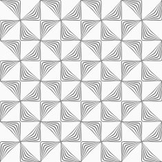 Gray striped rotated triangles