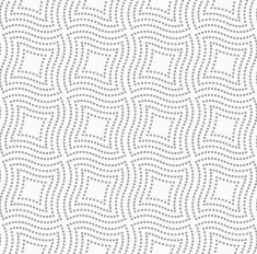 Dotted wavy squares