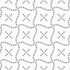 Dotted crosses and wavy squares