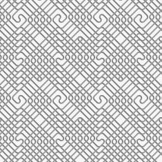 Perforated square overlapping spirals
