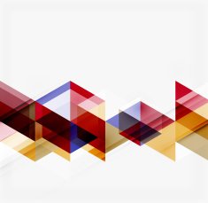 Abstract geometric background Modern overlapping triangles N391