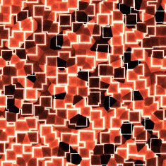 Abstract seamless red pattern
